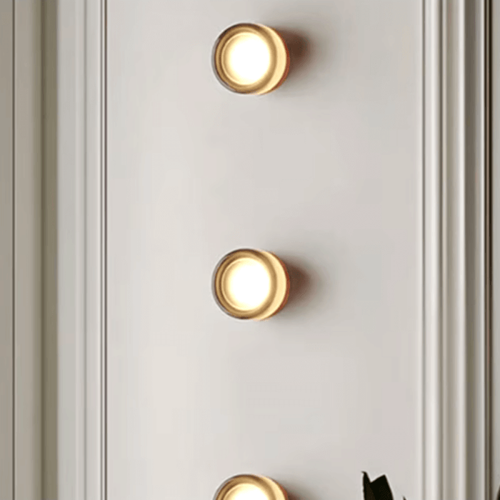 Modern Jelly Wall LED Lamp with circular design creating a cozy ambiance, ideal for contemporary and Nordic interiors.