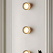 Modern Jelly Wall LED Lamp with circular design creating a cozy ambiance, ideal for contemporary and Nordic interiors.