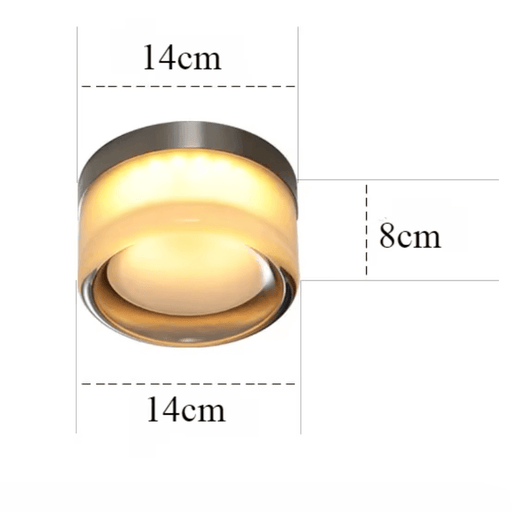 Modern Jelly Wall LED Lamp with dimensions 14x14x8 cm, featuring a sleek design inspired by jellyfish forms.