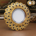 Luxury gold peacock feather downlight with elegant design, perfect for enhancing home decor in dining and living rooms.