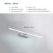 Modern white LED wall light with silicone lampshade, 40cm diameter, ideal for bathroom, bedroom, or study spaces.