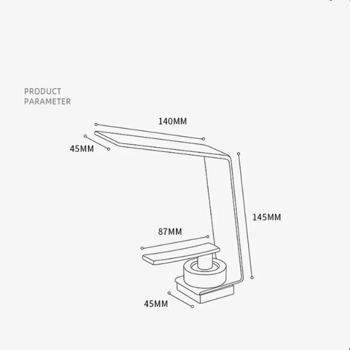 Dimensions diagram of ultra-thin waterfall basin faucet with measurements in millimeters.