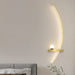 Elegant line wall light with adjustable LED illumination, perfect for modern bedrooms, certified for safety and quality.