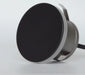 Round recessed waterproof luminaire with aluminum body, acrylic shade, and IP65 rating for indoor and outdoor use.