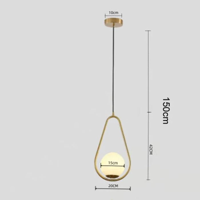 Modern cage chandelier with LED bulbs, iron material, ideal for parlors and bedrooms, measures 150cm in cord length.