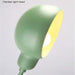 Nordic Macaron Wall Lamp with painted green light head and retractable design for modern interiors.