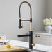 Luxury Brass Kitchen Faucet with Magnetic Dual-Control - HomeComfort365