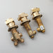 golden brass fittings for Waterfall Roman Tub Faucet with dual handle controls